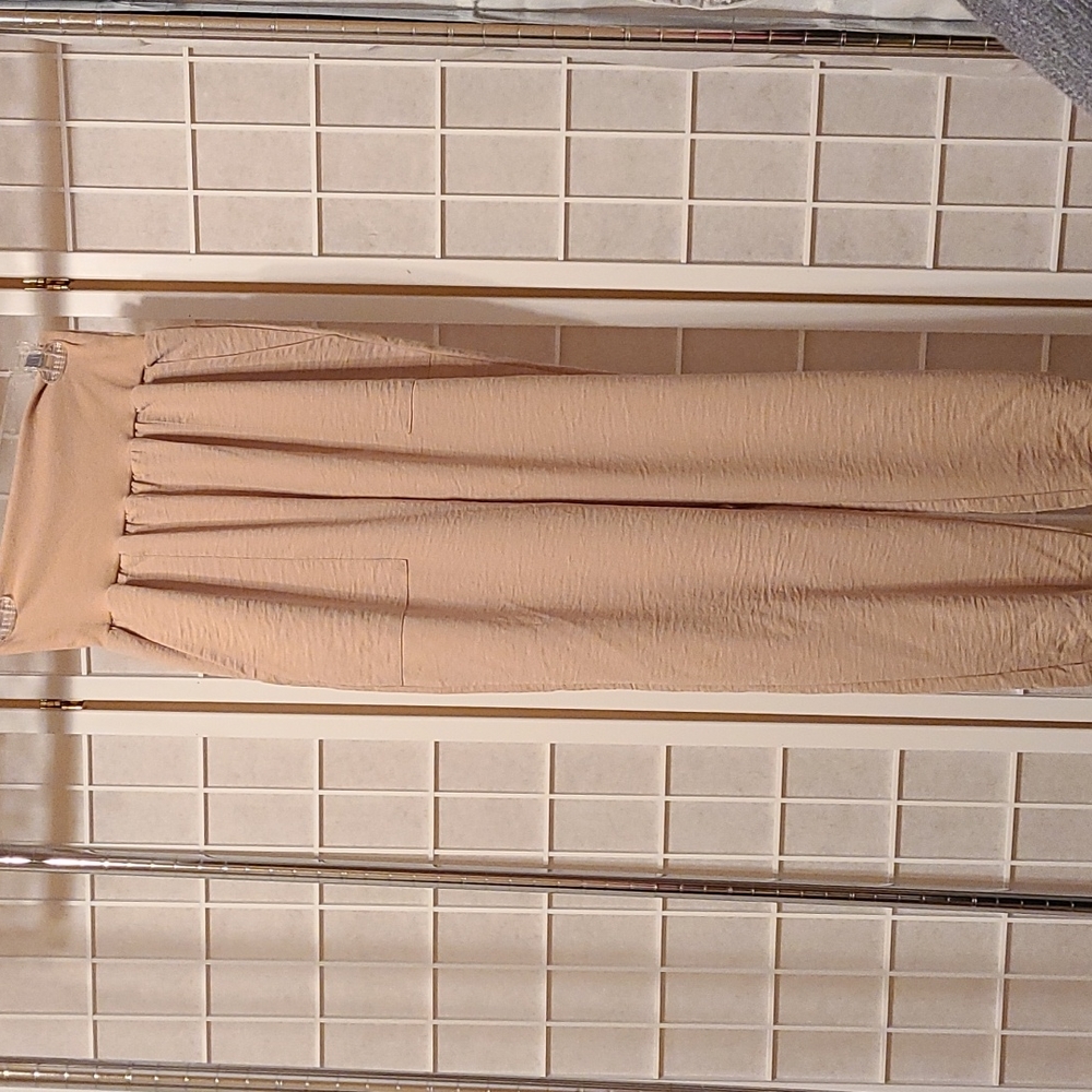 Tan joggers